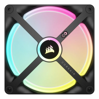 Ventilador Corsair iCUE LINK QX140 RGB Kit 2x140mm 2000RPM Negro para PC Gaming