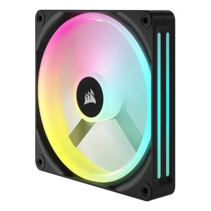 Ventilador Corsair iCUE LINK QX140 RGB Kit 2x140mm 2000RPM Negro para PC Gaming