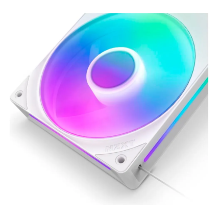 Kit 3 Ventiladores 140mm NZXT F420 RGB Core Unibody 420mm PWM ARGB Blanco