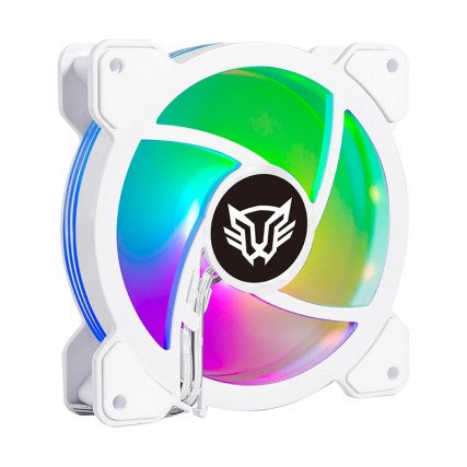 Kit 3 Ventiladores Balam Rush Eolox Blaze EX50KW RGB 120mm para Gabinete PC Blanco BR-937993