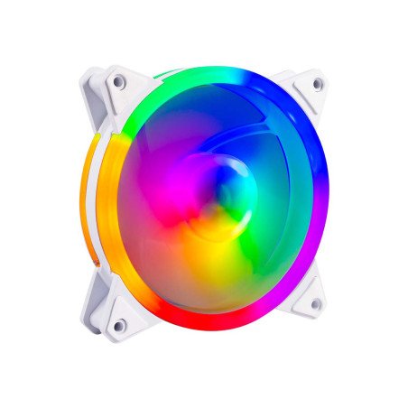 Ventilador para Gabinete Balam Rush Eolox Blaze EX30W RGB 120mm Fan Blanco BR-938099