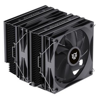 Ventilador para CPU Balam Rush BR-941921 Heliux Expert HEX90 2x120mm AMD/Intel Negro