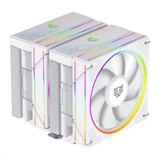 Ventilador CPU Balam Rush BR-942010 Heliux Pro HEX70 RGB 2x120mm AMD/Intel Blanco