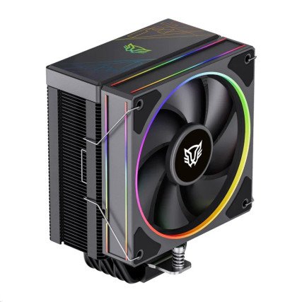 Ventilador CPU Balam Rush BR-942027 Heliux Pro HEX60 RGB 120mm AMD/Intel Negro