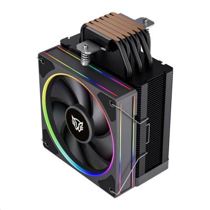 Ventilador CPU Balam Rush BR-942027 Heliux Pro HEX60 RGB 120mm AMD/Intel Negro