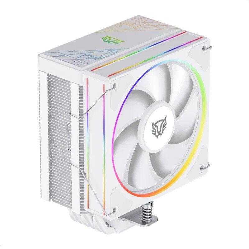 Ventilador CPU Balam Rush BR-942034 Heliux Pro HEX60 120mm LGA 1700 ARGB Blanco
