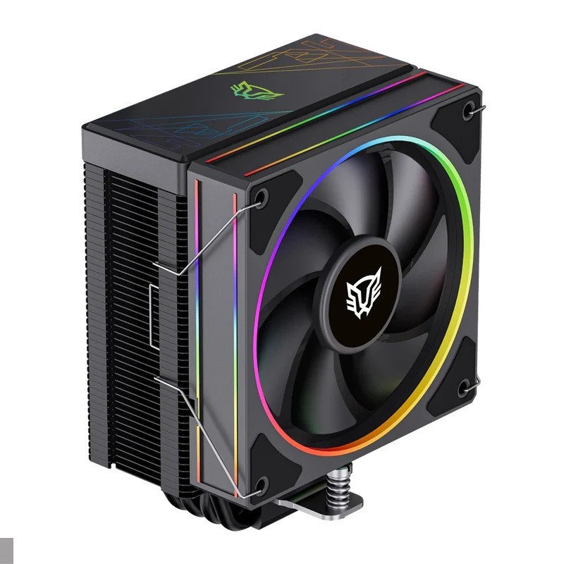 Ventilador CPU Balam Rush BR-942041 Heliux Pro HEX50 RGB 120mm AMD/Intel Negro