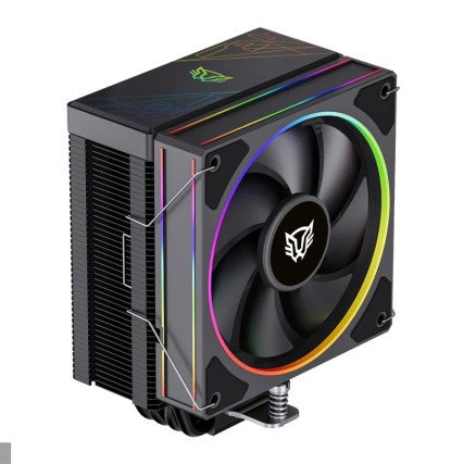 Ventilador CPU Balam Rush BR-942041 Heliux Pro HEX50 RGB 120mm AMD/Intel Negro