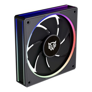 Ventiladores RGB 120mm Balam Rush Eolox Bora-R EXB85R Negro 3 Pack para Gabinete Gamer (BR-942140)