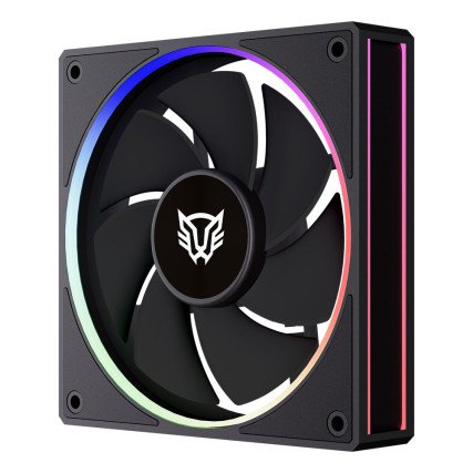 Ventiladores RGB 120mm Balam Rush Eolox Bora-R EXB85R Negro 3 Pack para Gabinete Gamer (BR-942140)