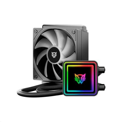 Disipador para CPU ARGB 120mm Balam Rush Cryo Prism 120 Black con Display TDP 230W Compatible Intel y AMD (BR-944021)