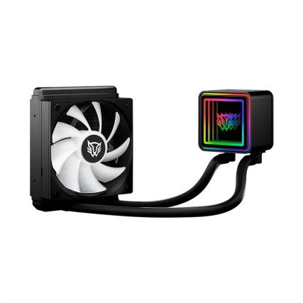 Disipador para CPU ARGB 120mm Balam Rush Cryo Prism 120 Black con Display TDP 230W Compatible Intel y AMD (BR-944021)