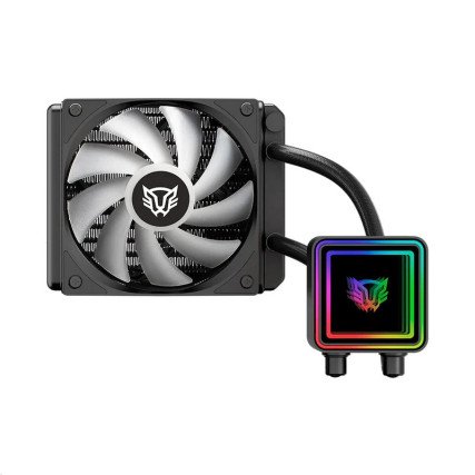 Disipador para CPU ARGB 120mm Balam Rush Cryo Prism 120 Black con Display TDP 230W Compatible Intel y AMD (BR-944021)