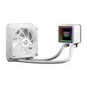 Disipador para CPU ARGB 120mm Balam Rush Cryo Prism 120 Ice Blanco con Display TDP 230W Compatible Intel y AMD (BR-944038)