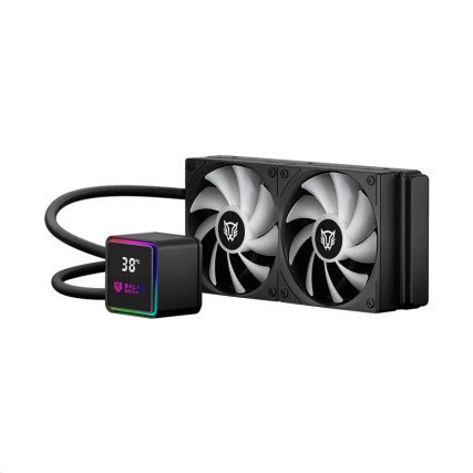 Enfriamiento Líquido CPU ARGB 240mm Balam Rush Cryo Prism 240 Black con Display TDP 270W para Intel y AMD (BR-944045)