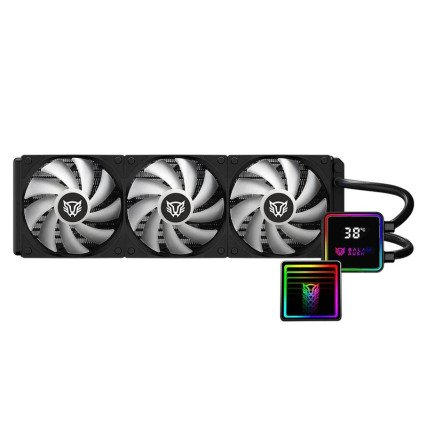 Ventilador CPU Balam Rush Cryo Prism 360 Black ARGB Display TDP 300W Compatible AMD e Intel BR-944069