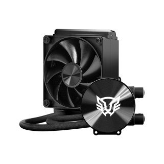 Ventilador para CPU Balam Rush Cryo AllBlack 120 ARGB TDP 230W Compatible AMD Intel Negro BR-944083