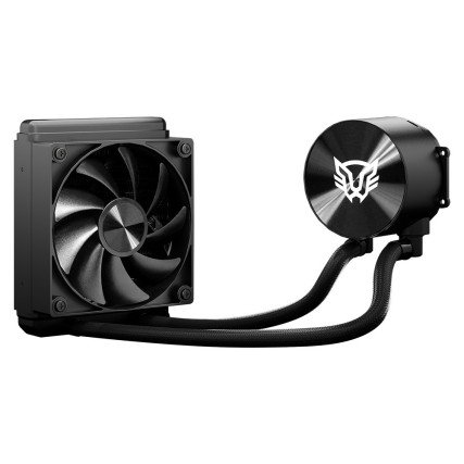 Ventilador para CPU Balam Rush Cryo AllBlack 120 ARGB TDP 230W Compatible AMD Intel Negro BR-944083
