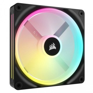 Ventilador Corsair iCUE Link QX140 RGB 140mm PWM con Domo Magnético para Gabinete Negro