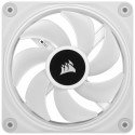 Ventilador Corsair iCUE Link QX120 RGB 120mm PWM con Domo Magnético para Gabinete Blanco