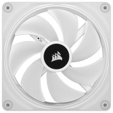 Ventilador Corsair iCUE Link QX140 RGB 140mm PWM con Domo Magnético para Gabinete Blanco