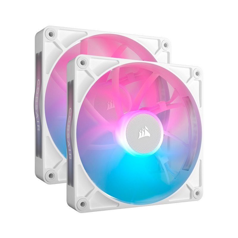 Ventilador Corsair iCUE LINK RX140 RGB 140mm Blanco Doble Pack para Gabinete Ventilador Corsair iCUE LINK RX140 RGB 140mm Blanco Doble Pack para Gabinete