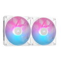 Ventilador Corsair iCUE LINK RX140 RGB 140mm Blanco Doble Pack para Gabinete Ventilador Corsair iCUE LINK RX140 RGB 140mm Blanco Doble Pack para Gabinete