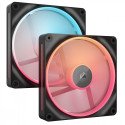 Ventilador Corsair iCUE LINK LX140 RGB 140mm Pack 2 Magnético Negro para Gabinete PC Ventilador Corsair iCUE LINK LX140 RGB 140mm Pack 2 Magnético Negro para Gabinete PC
