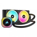 Enfriamiento Líquido Corsair iCUE LINK H100i RGB AIO 240mm para CPU con 2 Ventiladores Negro