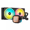 Enfriamiento Líquido Corsair iCUE LINK H115i RGB AIO 280mm para CPU con 2 Ventiladores Negro