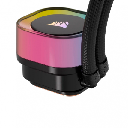 Enfriamiento Líquido Corsair iCUE LINK H115i RGB AIO 280mm para CPU con 2 Ventiladores Negro