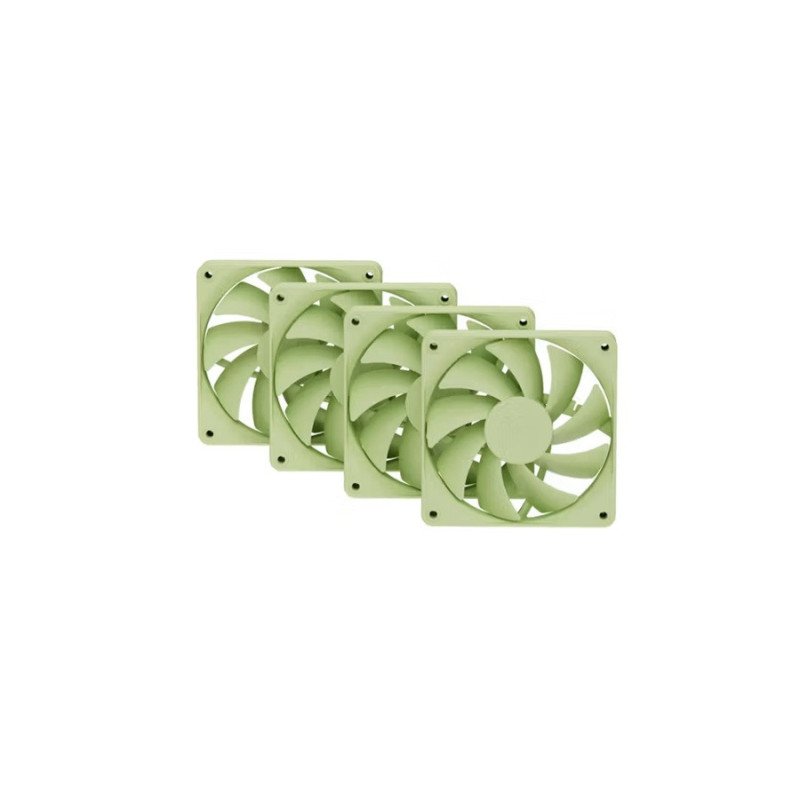 Ventilador HYTE FA12 120mm PWM Pack 4 Matcha Milk Verde para Gabinete PC
