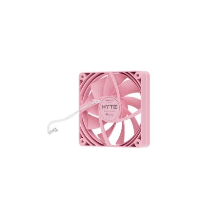 Kit 4 Ventiladores HYTE FA12 120mm PWM Strawberry Milk para Gabinete Alto Flujo de Aire Rosa