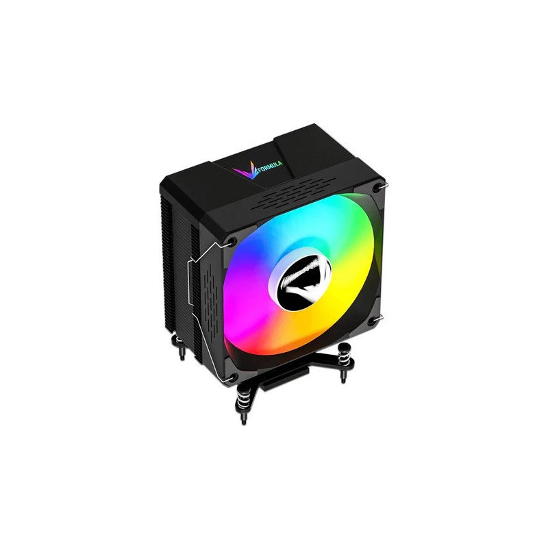 Ventilador CPU Formula Ice Burg EX Black 120mm ARGB PWM 125x88x155mm para Intel y AMD