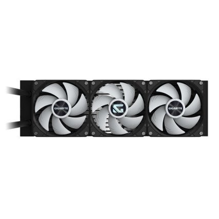 Enfriamiento Líquido CPU Gigabyte GME 360 ARGB 360mm con 3 Ventiladores PWM Radiador 360mm Negro