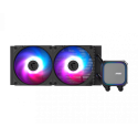 Enfriamiento Líquido CPU MSI MAG CORELIQUID A13 240mm ARGB con 2 Ventiladores PWM Negro para Gaming