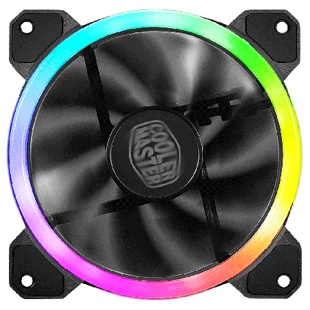 Ventilador Cooler Master MF120 S2 ARGB 120mm 16 LEDs ARGB 3 Pines para Gabinete PC