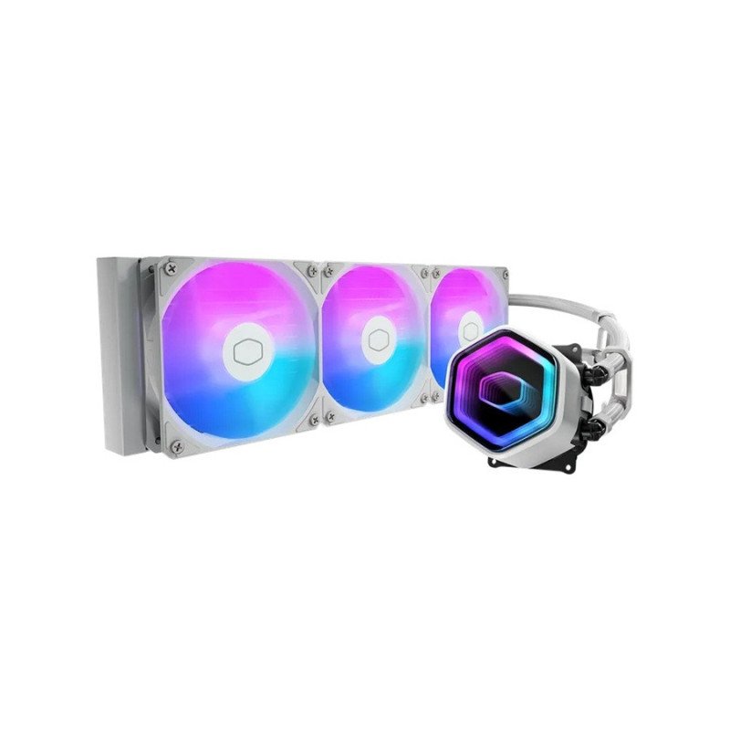 Refrigeración Líquida Cooler Master MasterLiquid 360 Core II ARGB Blanco para CPU LGA1851/AM5