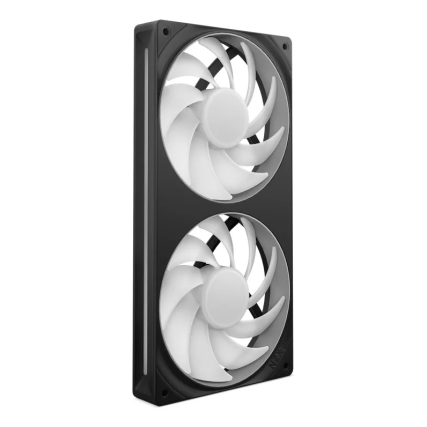 Kit de Ventiladores NZXT U240 Unibody RGB 240mm Single Frame Negro Alto Flujo 2400RPM para Gabinete PC