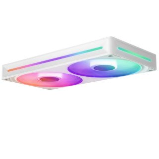 Ventilador NZXT F240 RGB Core 240mm Unibody Blanco RF-U24HF-W1 para Gabinete PC Alto Flujo