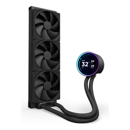 Ventilador NZXT Kraken Plus 360 para CPU RL-KN360-B2 Negro RGB Líquido Radiador PC
