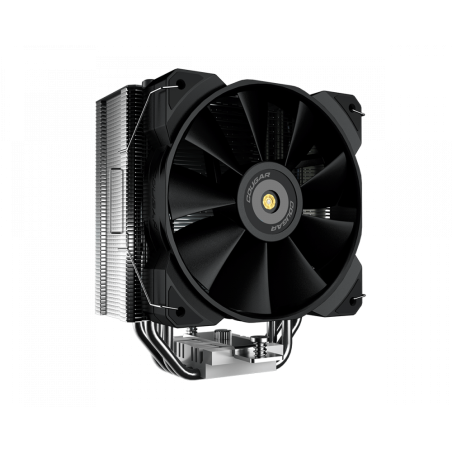 Ventilador CPU Cougar Forza 50 120mm PWM Cooler Torre para Intel y AMD con 4 Heatpipes