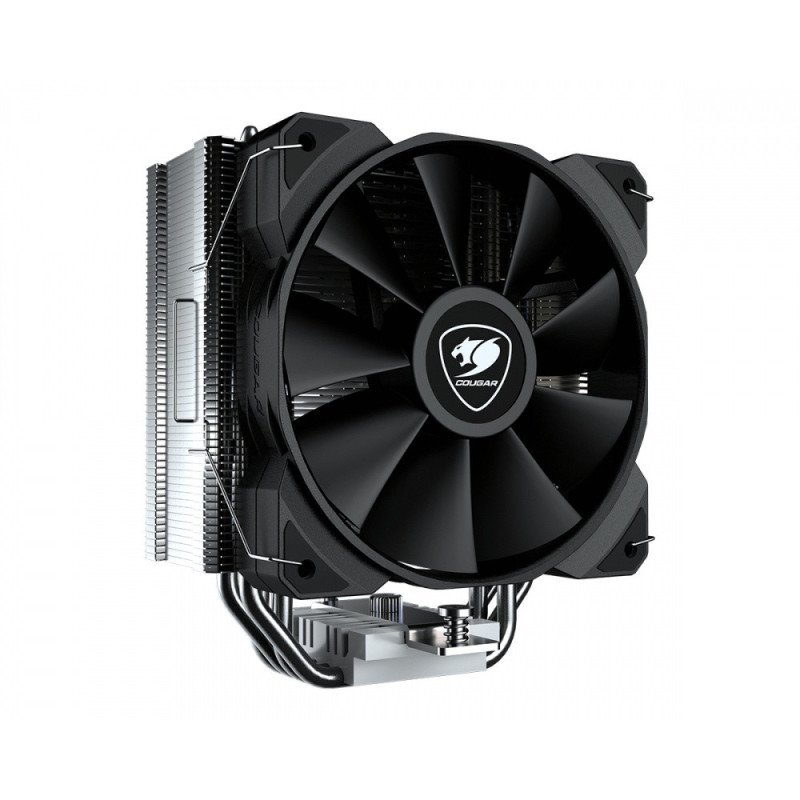 Ventilador CPU Cougar Forza 50 Essential 120mm PWM Disipador Torre con 4 Heatpipes Compatible Intel y AMD Ventilador CPU Cougar Forza 50 Essential 120mm PWM Disipador Torre con 4 Heatpipes Compatible Intel y AMD