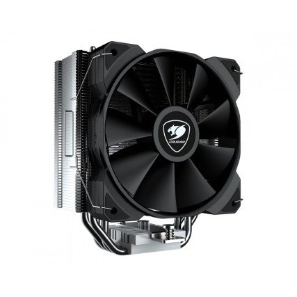 Ventilador CPU Cougar Forza 50 Essential 120mm PWM Disipador Torre con 4 Heatpipes Compatible Intel y AMD