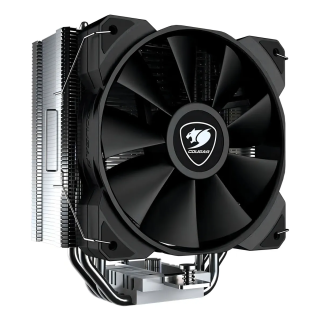 Ventilador CPU Cougar Forza 50 Essential 120mm PWM Disipador Torre con 4 Heatpipes Compatible Intel y AMD