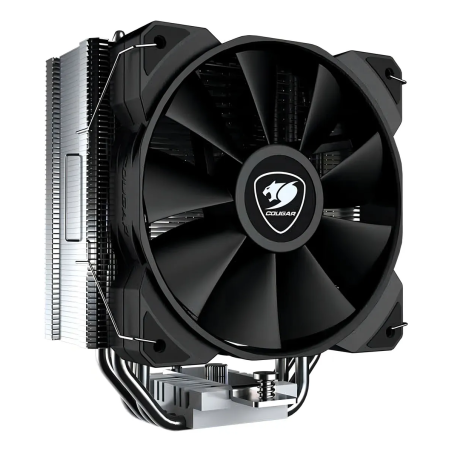 Ventilador CPU Cougar Forza 50 Essential 120mm PWM Disipador Torre con 4 Heatpipes Compatible Intel y AMD