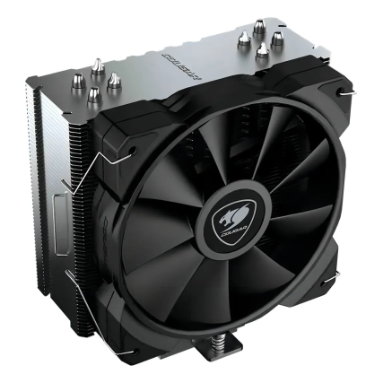 Ventilador CPU Cougar Forza 50 Essential 120mm PWM Disipador Torre con 4 Heatpipes Compatible Intel y AMD