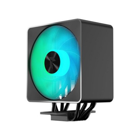 Ventilador CPU APNX AP1 ARGB Negro de Alto Rendimiento para PC Gaming y Overclocking