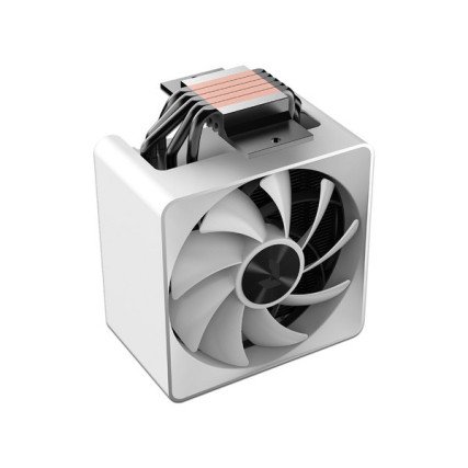 Ventilador CPU APNX AP1 ARGB Blanco de Alto Rendimiento con Iluminación ARGB para PC Gaming