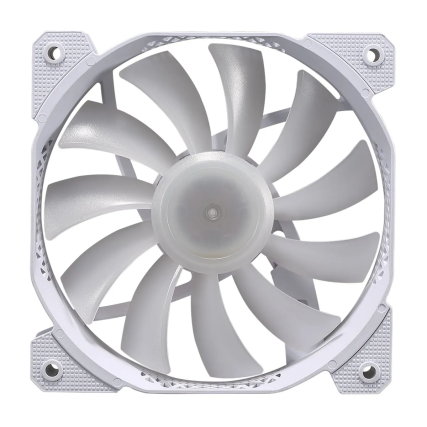 Ventilador Formula Cosmic 12WH White 120mm con Aspas ARGB para PC Gaming Alto Flujo de Aire